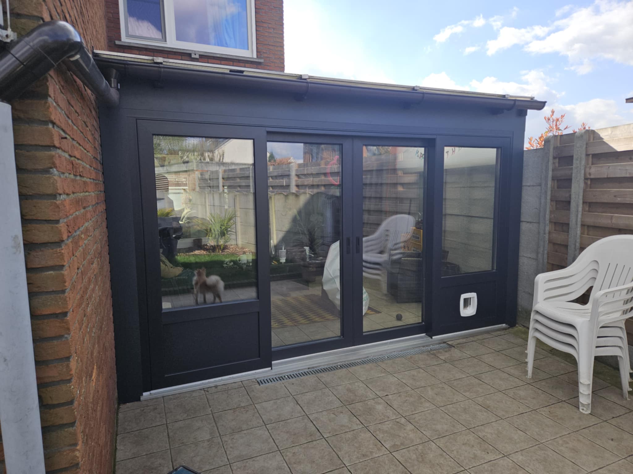 Tijdens de werkzaamheden